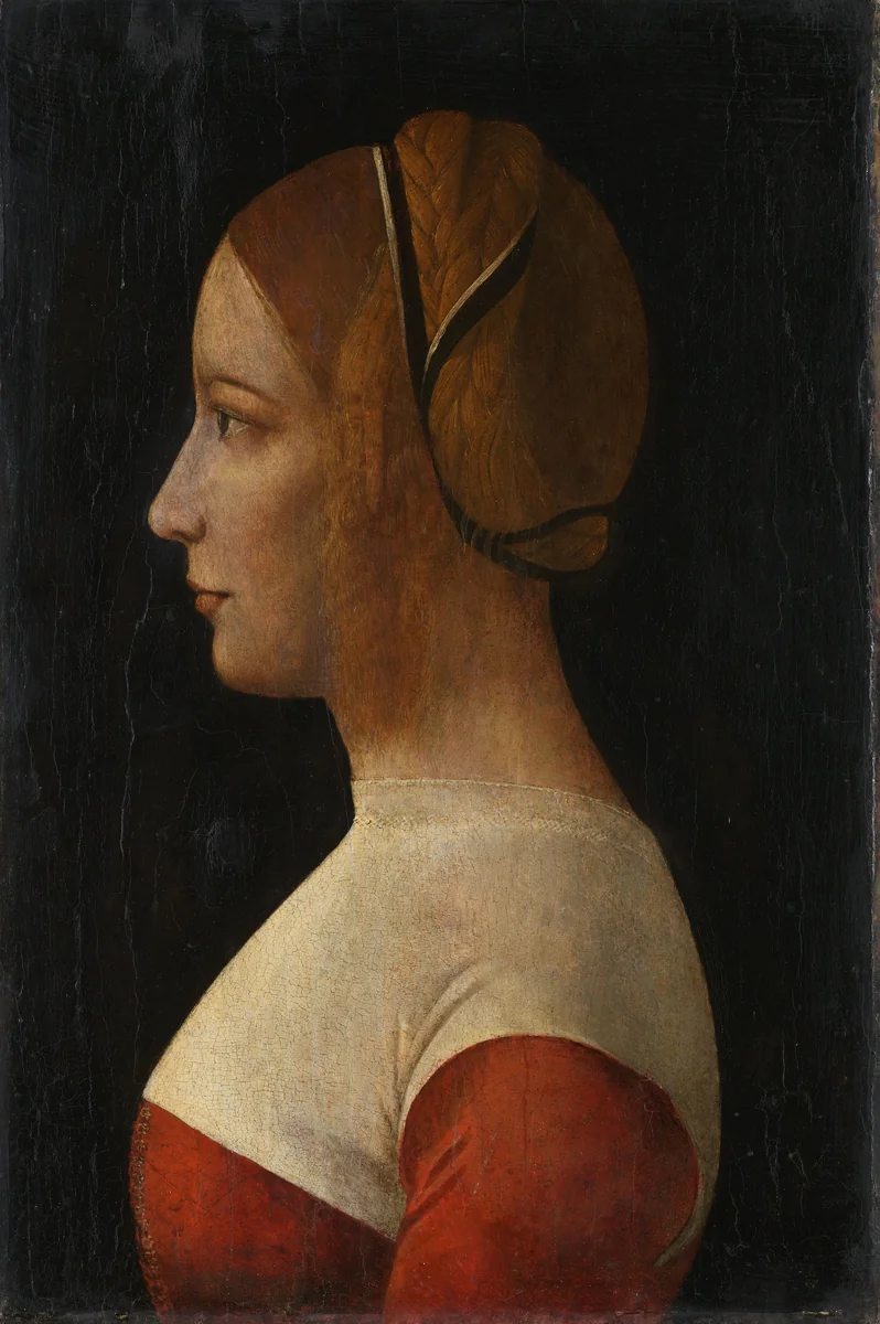 Portrait of a young Woman by Unknown, painting, 1480-1499