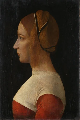 Portrait of a young Woman by Unknown, painting, 1480-1499