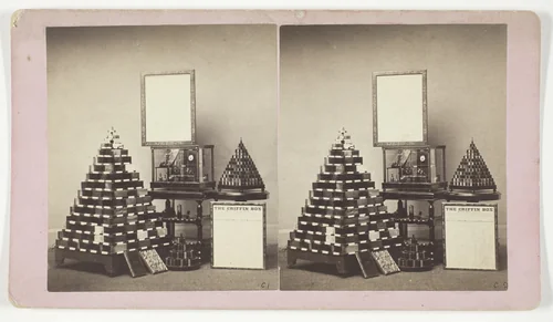 Untitled (The Griffin Box) by Artist Unknown, photograph, 1875-1899
