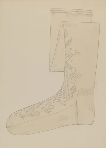 Stockings by Melita Hofmann, index of american design, 1936