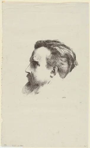Maurice Denis by Odilon Redon, print, 1903