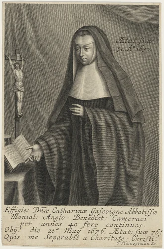 Catherine Gascoigne by Johann Hainzelman, print, 1652