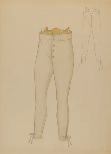 Trousers by Henry De Wolfe, index of american design, 1937