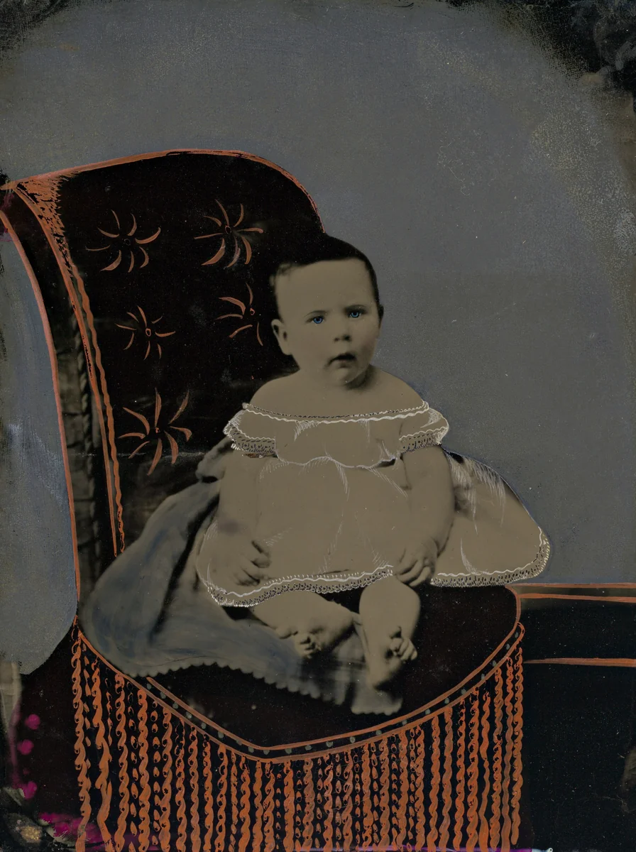 Portrait of a Baby by American 19th Century, photograph, 1880-1889