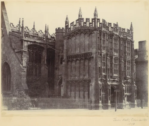 Town Hall, Cirencester by Alfred Capel-Cure, photograph, 1858
