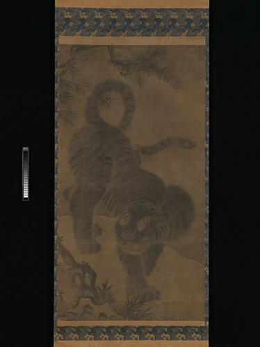 Tiger by Muqi, painting, 1500-1699