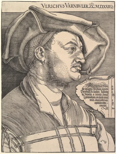 Ulrich Van Büler by Albrecht Dürer, print, 1485-1528