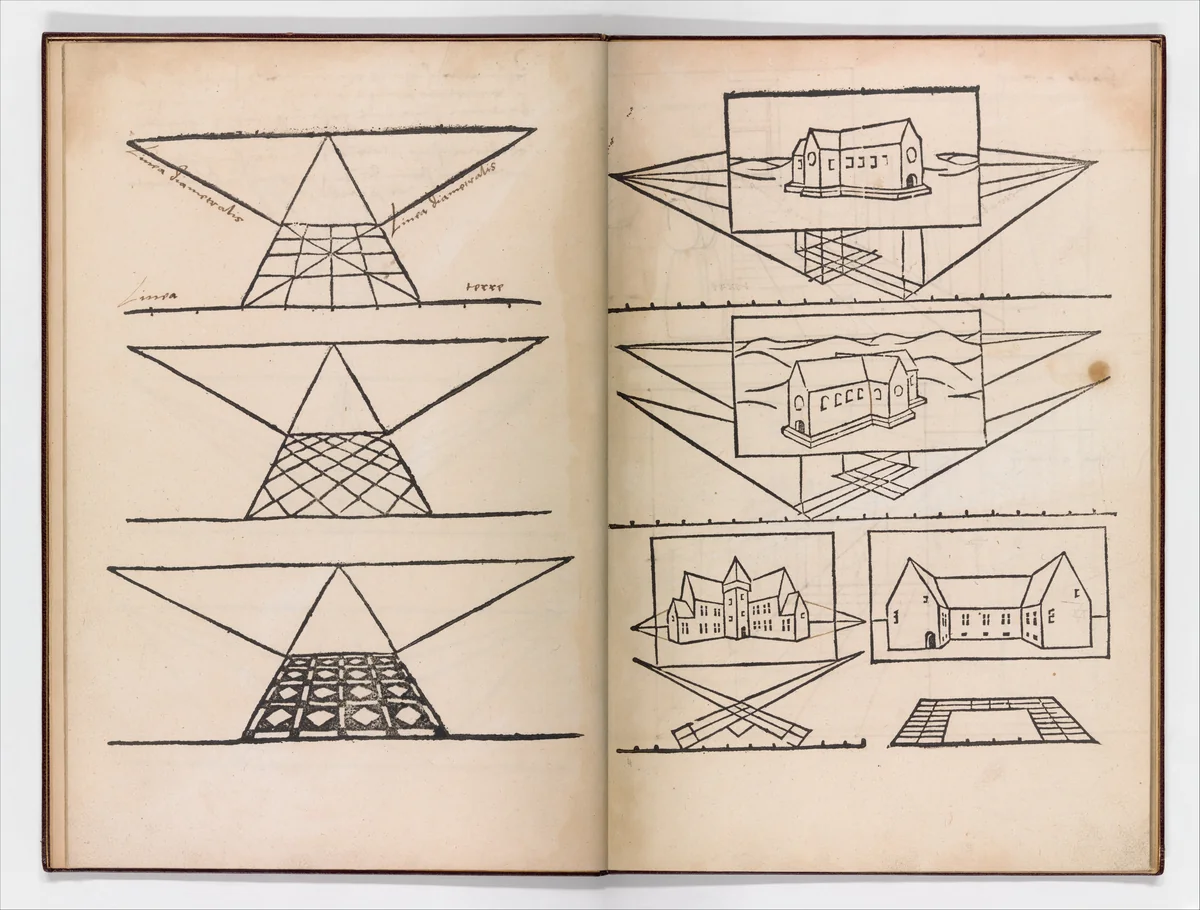 Von der Kunnst Perspectiva by Jean Pelerin, book, 1540