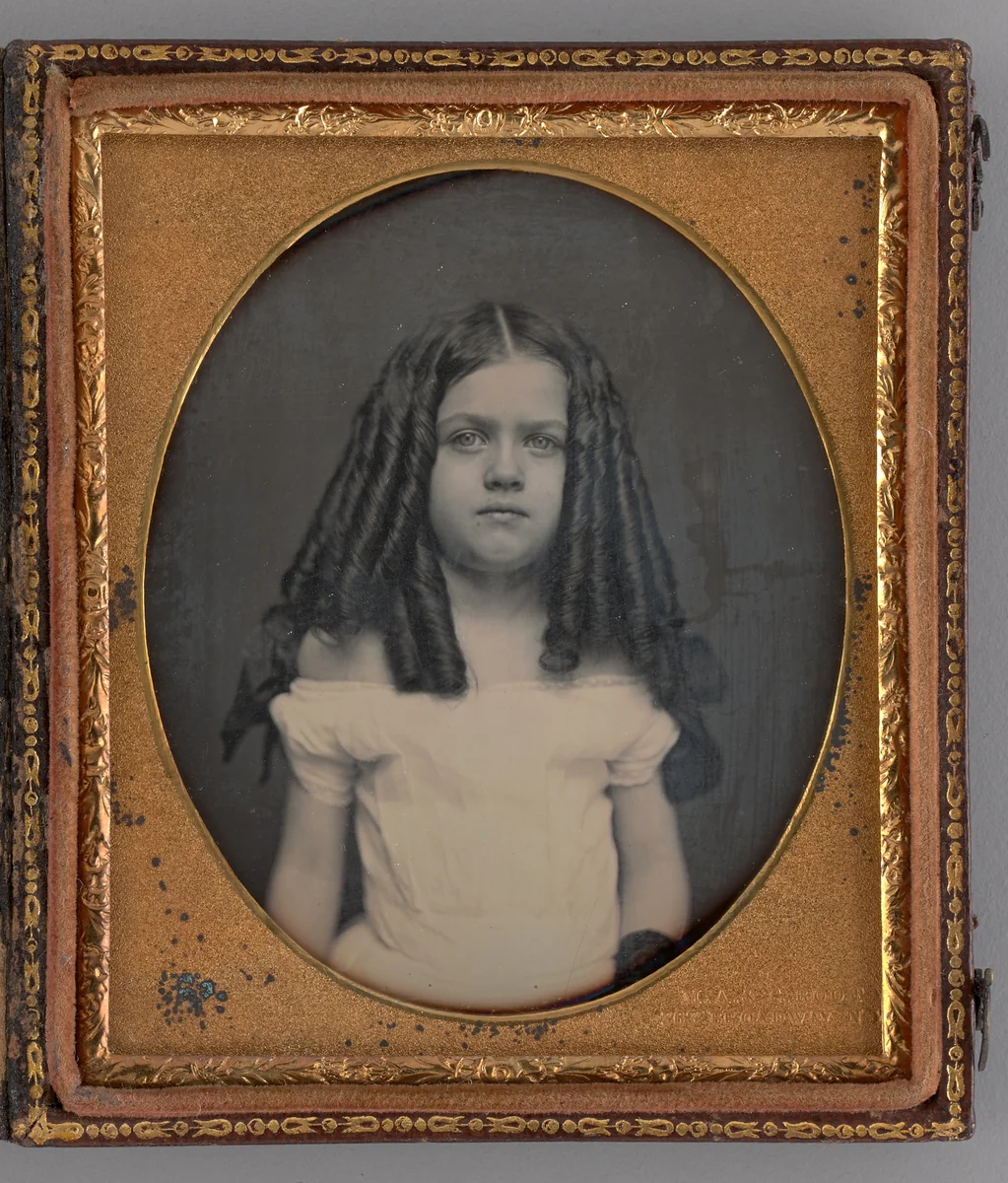 Untitled (Portrait of a Girl) by Marcus Aurelius Root, other, 1855