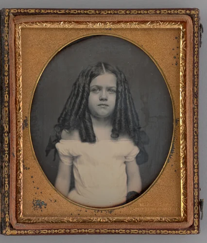 Untitled (Portrait of a Girl) by Marcus Aurelius Root, other, 1855