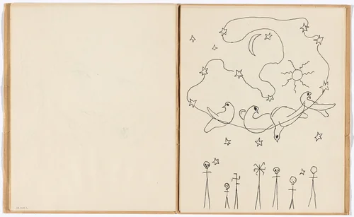 Plate (folio 10) from 591 by Francis Picabia, illustrated book, 1952