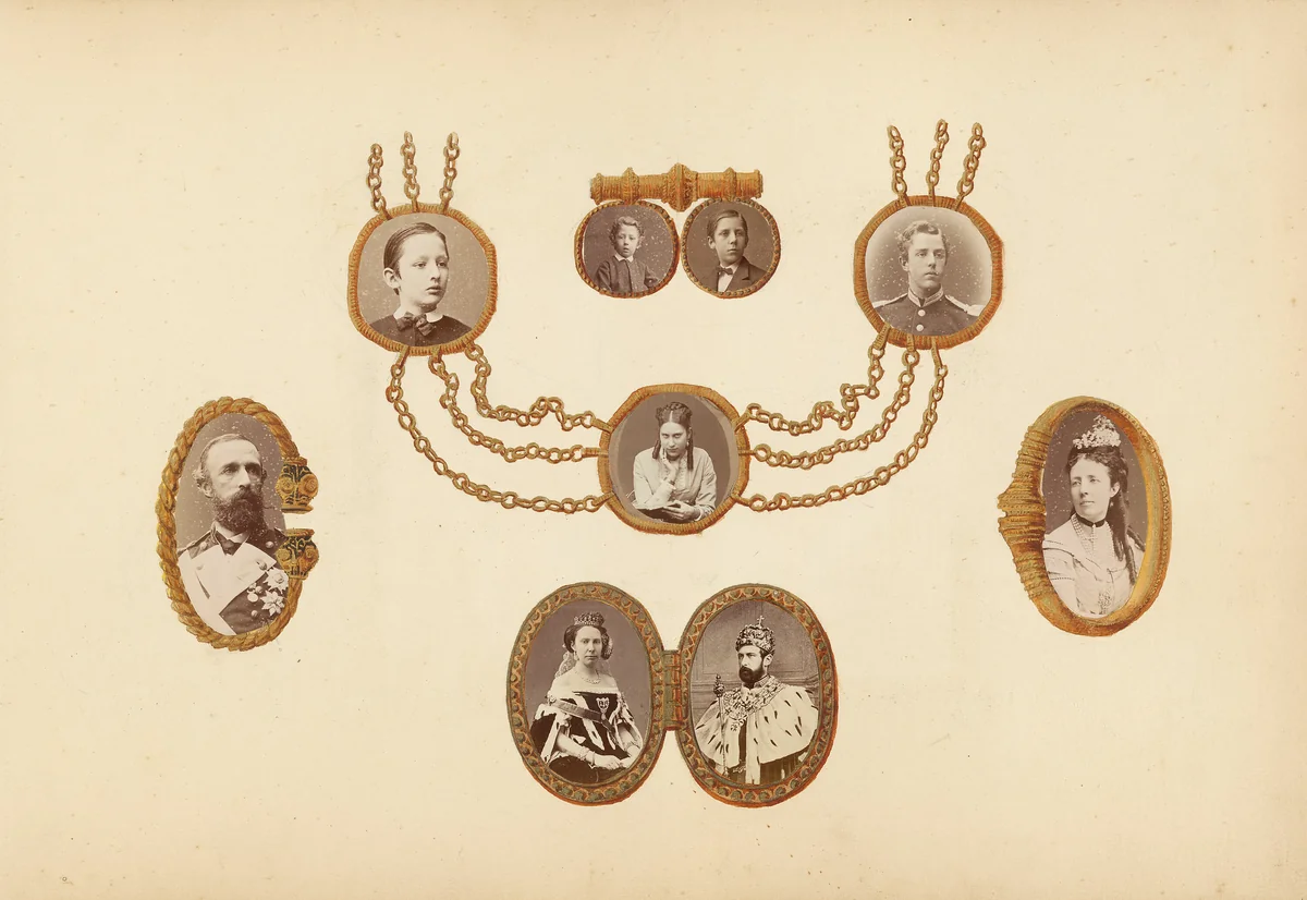 The Madame B Album by Marie-Blanche Hennelle Fournier, photograph, 1870-1879