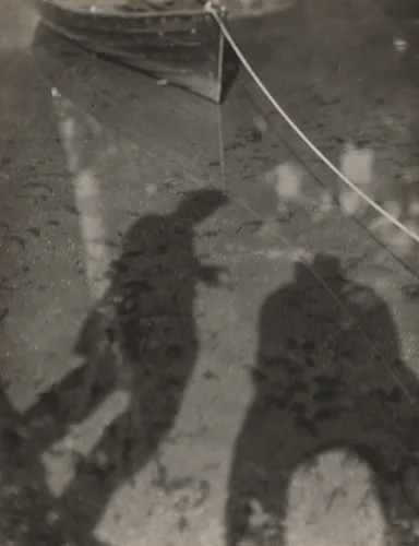 Shadows in Lake by Alfred Stieglitz, photograph, 1916