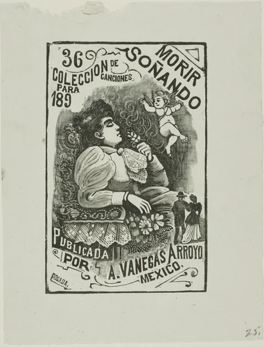 To Die Dreaming by José Guadalupe Posada, print, 1890-1899