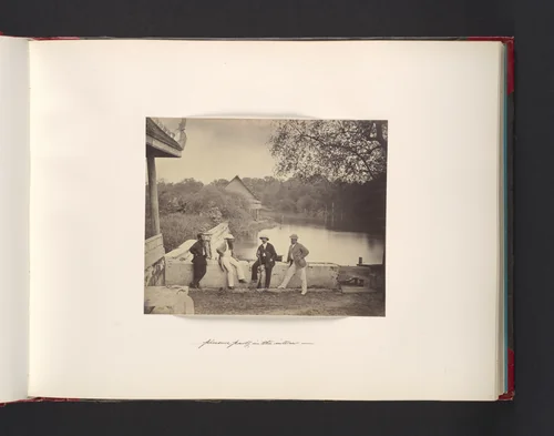 Pleasure Party in the Interior by John Thomson, photograph, 1865