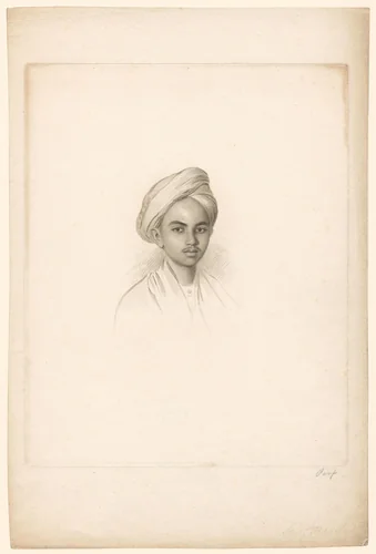 Portret van Muhi Ud-Din Sultan by Charles Picart, print, 1807