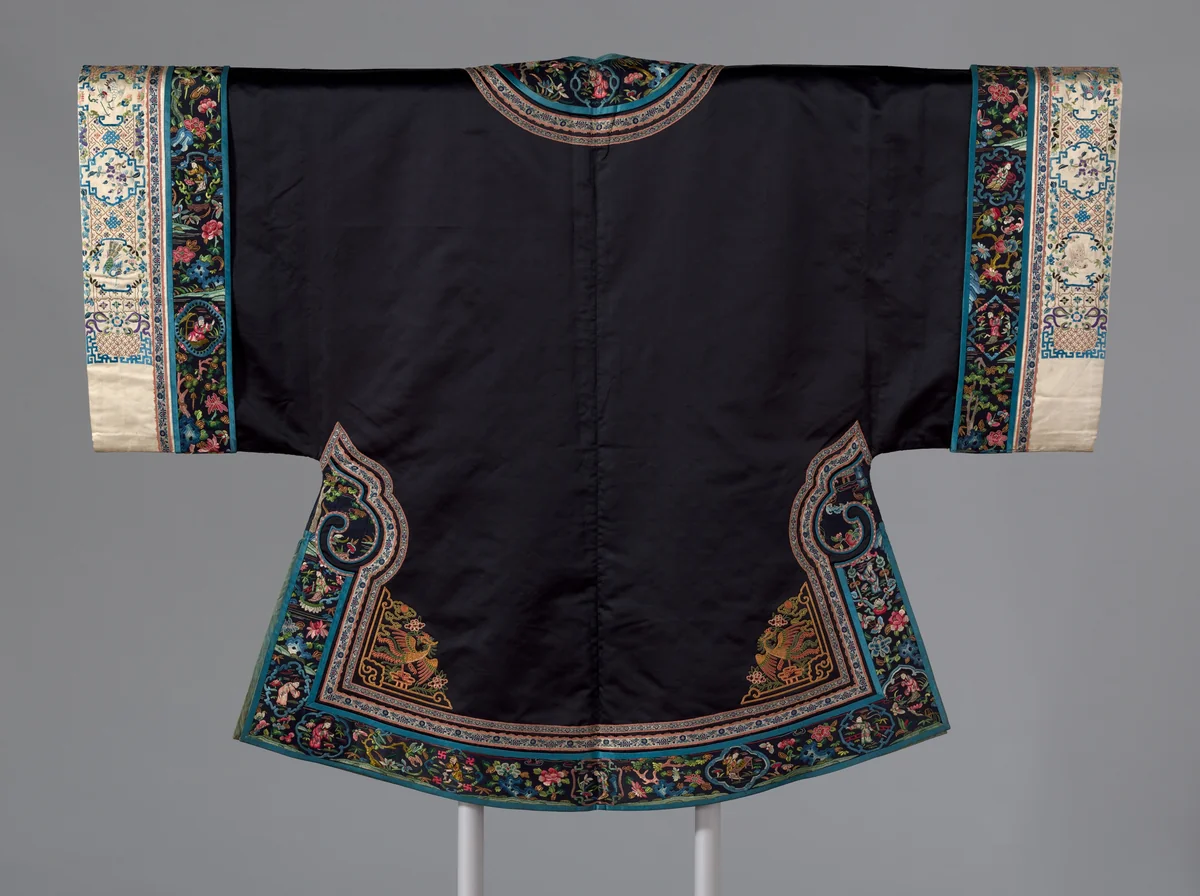 Woman's Surcoat by Han-Chinese, textile, 1860-1890