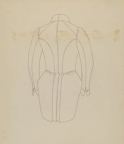 Tail Coat by Mae A. Clarke, index of american design, 1937