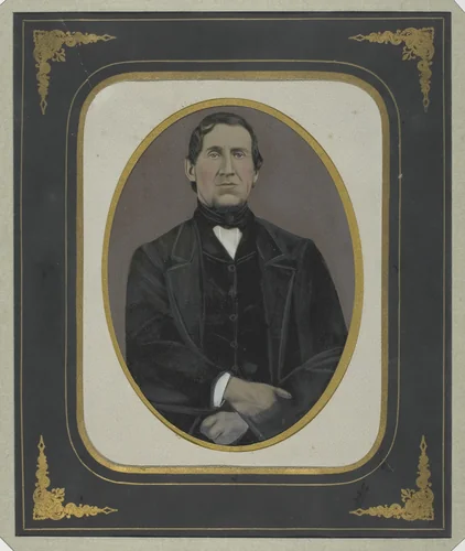 Untitled (Portrait of a Man) by Artist Unknown, photograph, 1845-1855