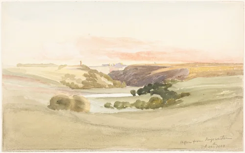 Clifton from Kingsweston by James Bulwer, drawing, 1830