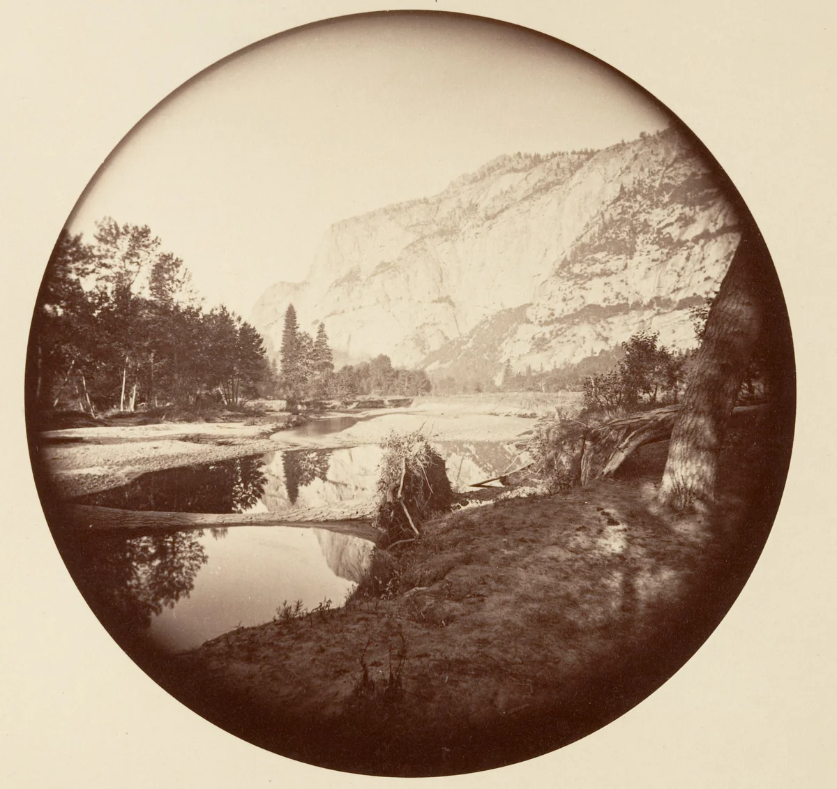 [Yosemite National Park, California] by Carleton E. Watkins, photograph, 1876-1880