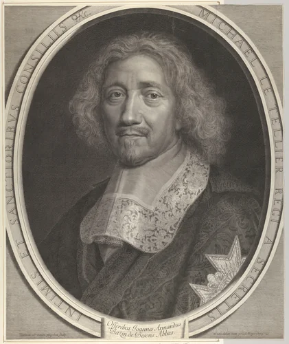 Chancelier Michel IV Le Tellier by Robert Nanteuil, print, 1674