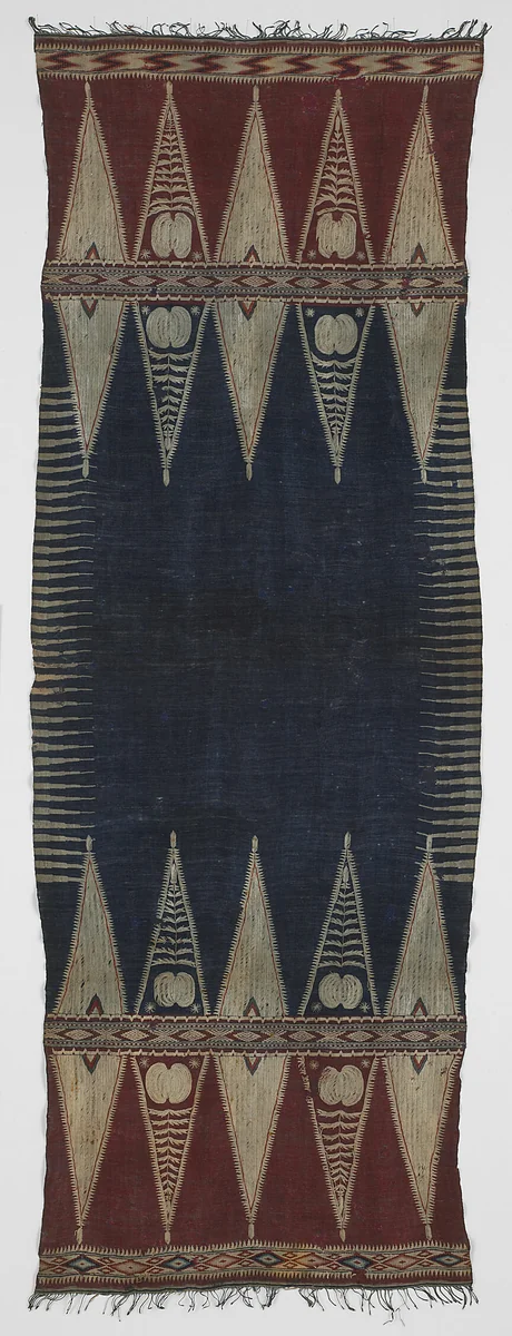 Shoulder Cloth (?) by Komering, textile, 1875-1900