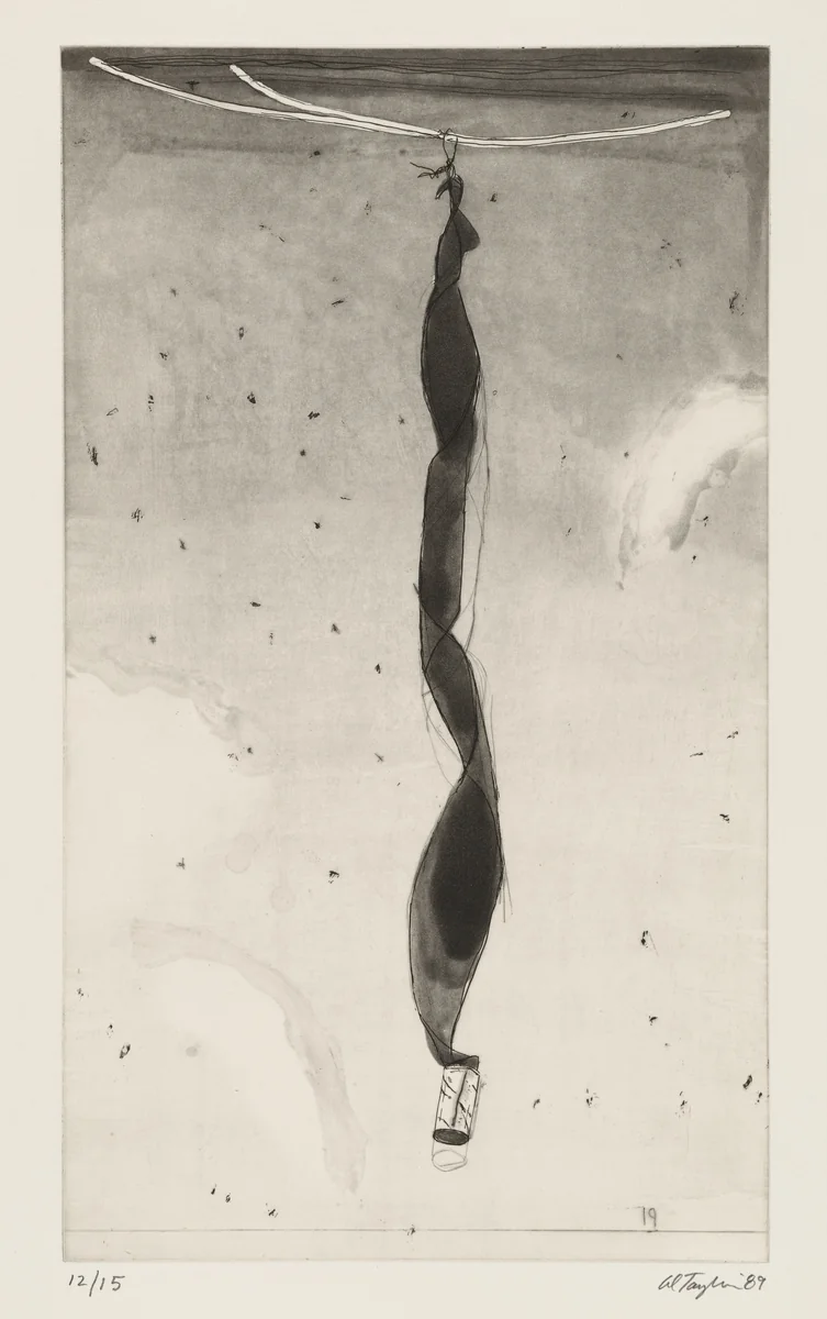 Flypaper by Al Taylor, print, 1989