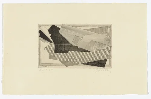 Duplicate of The Horse from Du Cubisme (On Cubism) by Jacques Villon, illustrated book, 1921