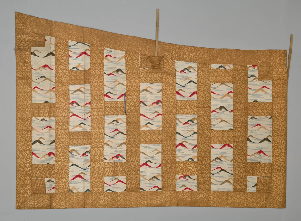 Kesa by Japan, textile, 1868-1900