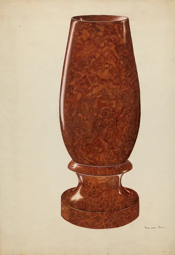 Bud Vase by Vera Van Voris, index of american design, 1937