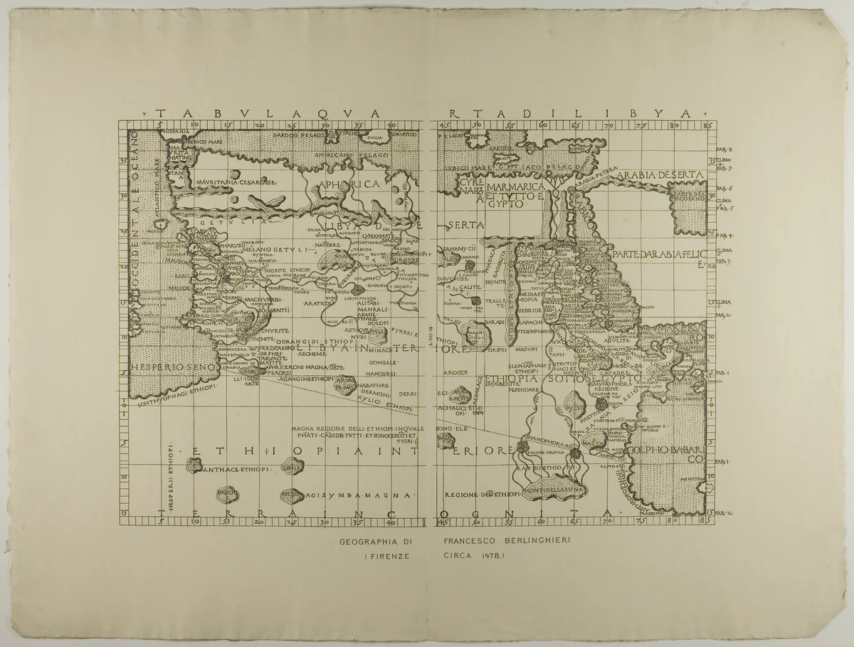 Map of Libya, the Middle East and North Africa by Unknown Artist, other, 1889