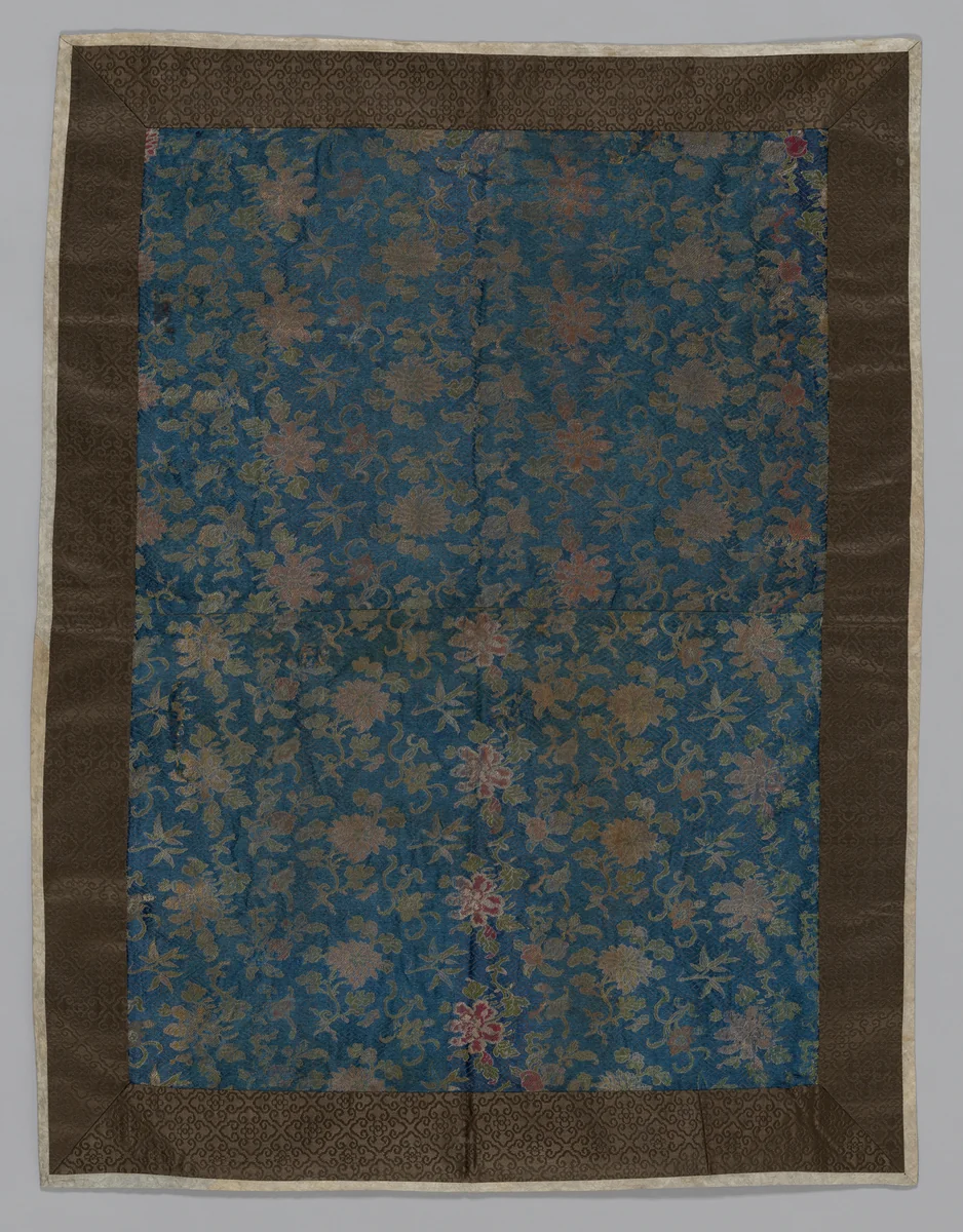 Panel (Furnishing Fabric) by China, textile, 1875-1900