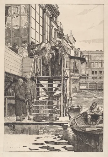 Eine Mutter by Max Klinger, print, 1882