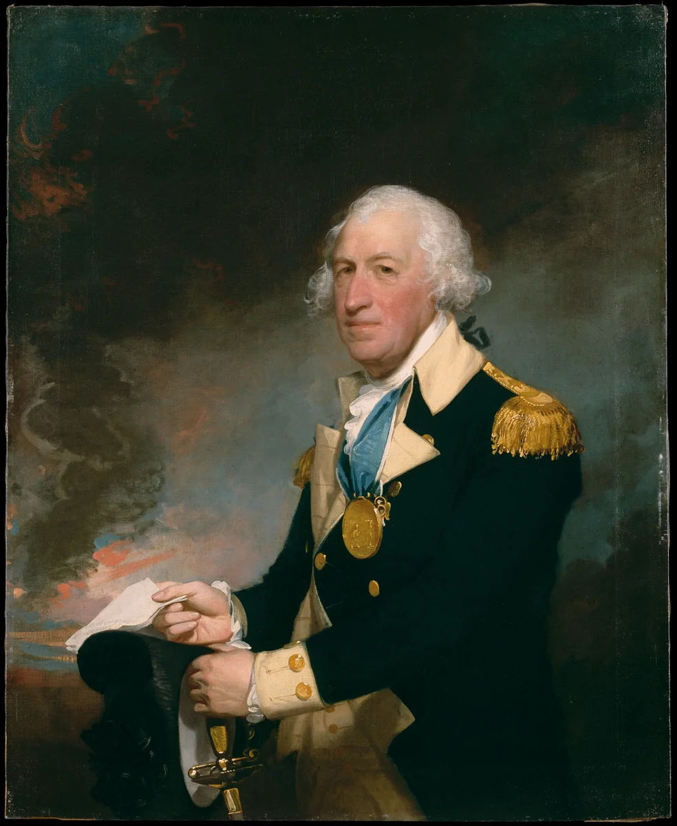 Horatio Gates by Gilbert Stuart, artwork, 1790-1794