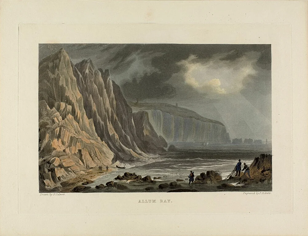 Allum Bay by Raisey Calvert, print, 1784-1804