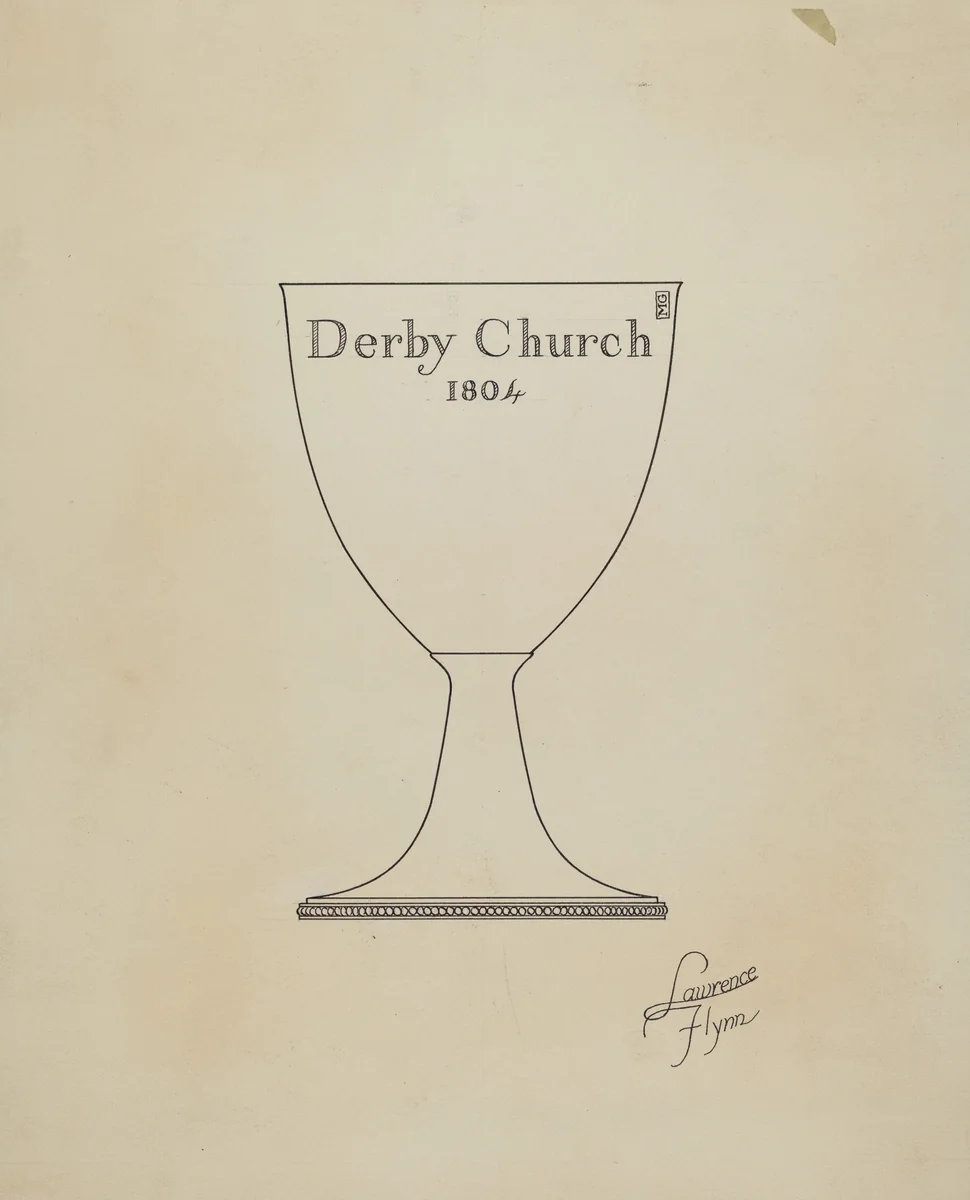 Silver Chalice by Lawrence Flynn, index of american design, 1936