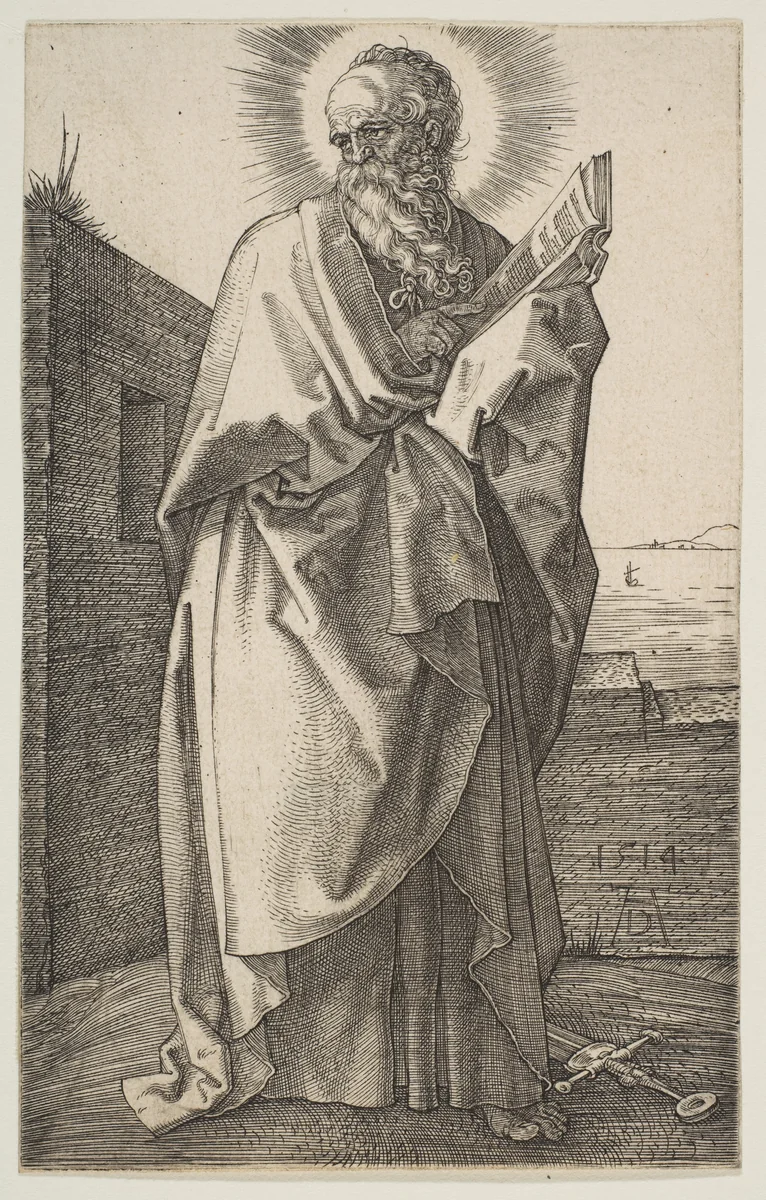 Saint Paul by Albrecht Dürer, print, 1514