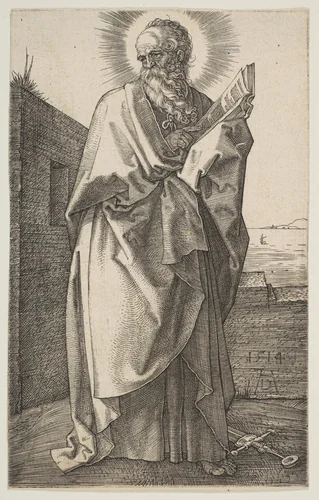Saint Paul by Albrecht Dürer, print, 1514