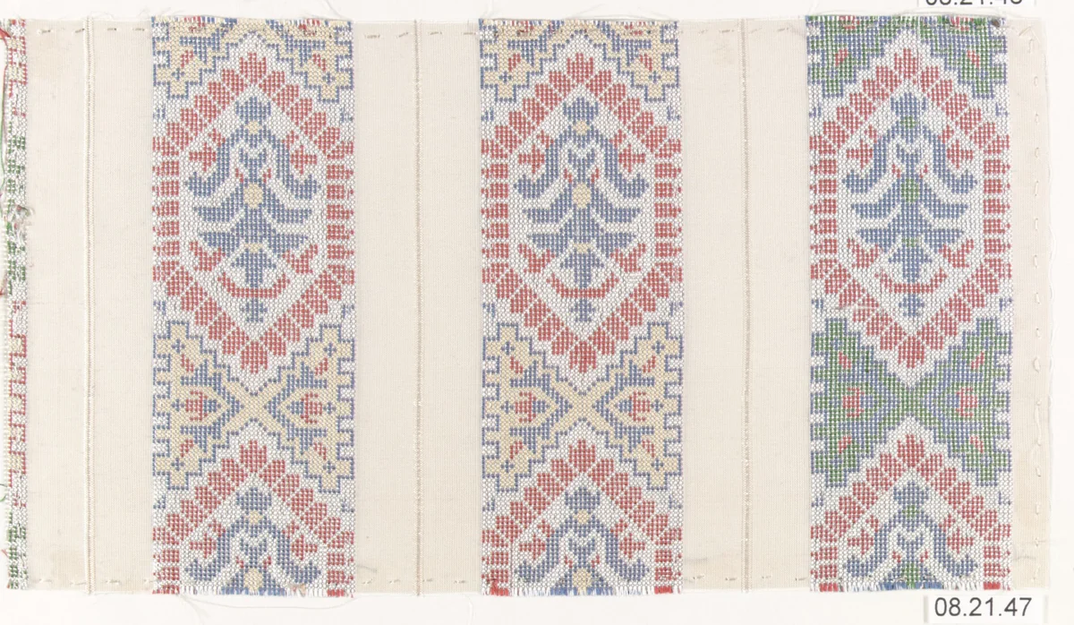 Textile sample by Unknown Designer, textile, 1900