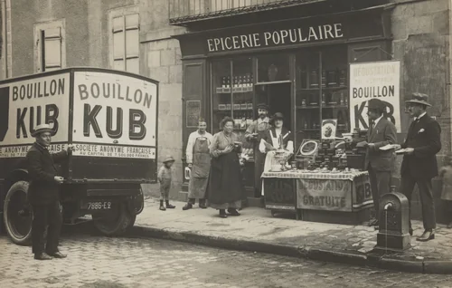 Épicerie populaire, Paris by Unidentified Photographer, photograph, 1910