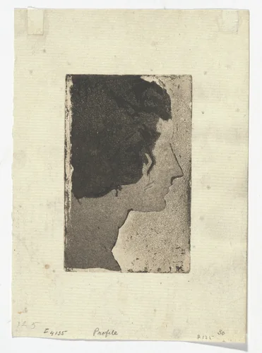 Profile by Arthur B. Davies, print, 1919