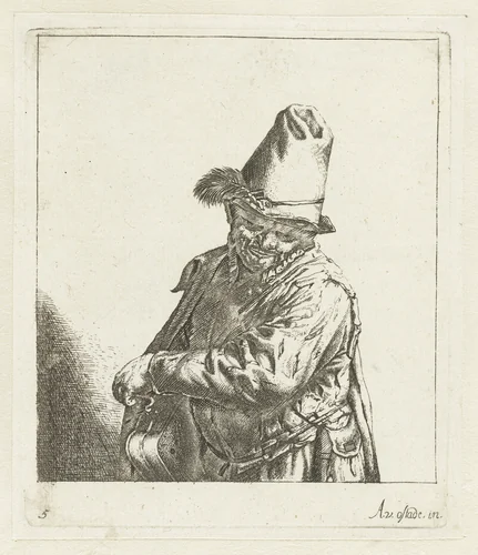 Lierdraaier by anonymous, print, 1647-1735