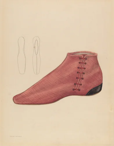 Woman's Shoe by Melita Hofmann, index of american design, 1936