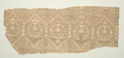 Textile Fragments by Unknown, textile, 1200-1299