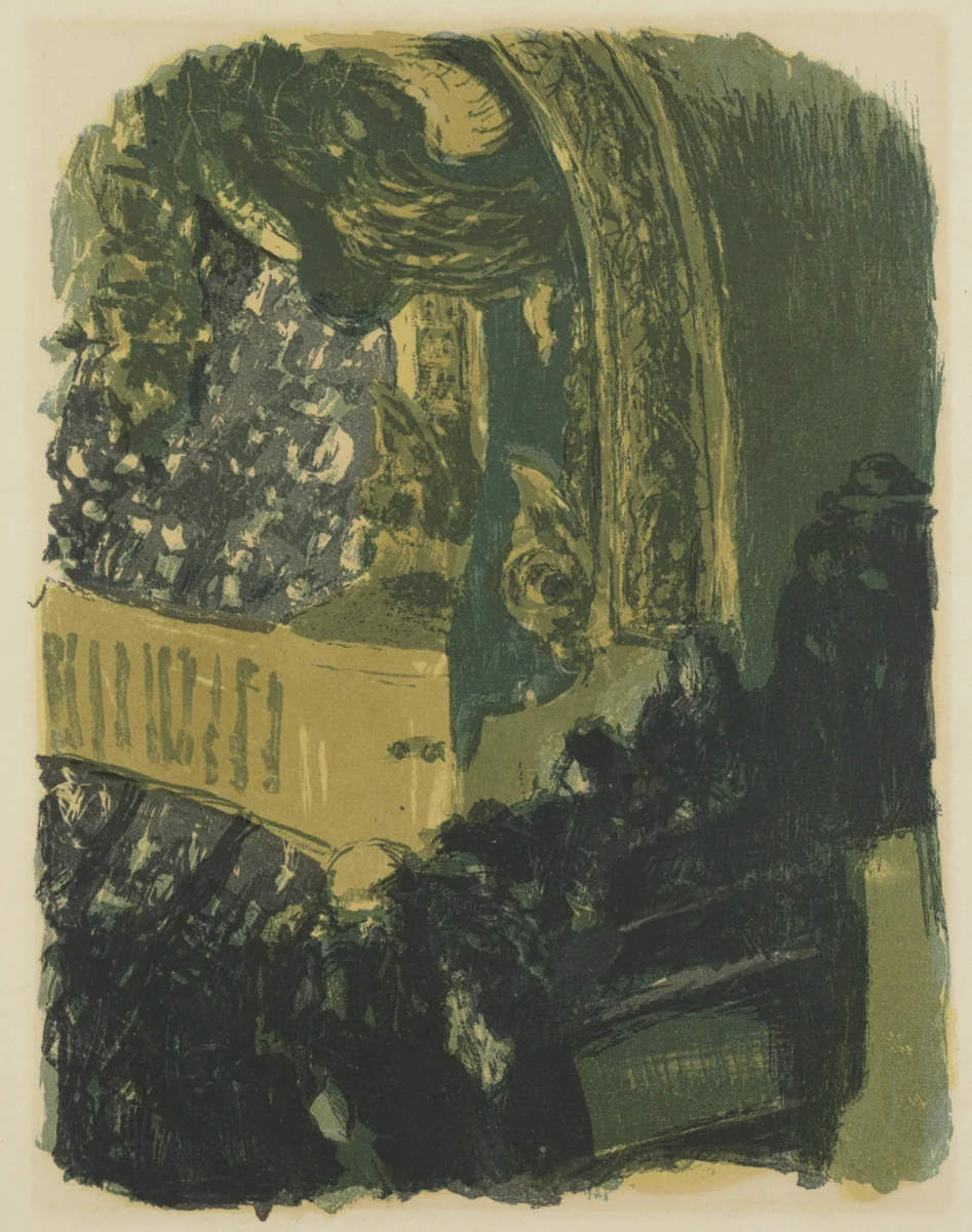 A Gallery at the Gymnasium by Edouard Vuillard, print, 1900