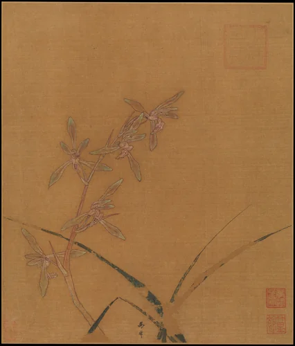 Orchids by Ma Lin, painting, 1226-1250