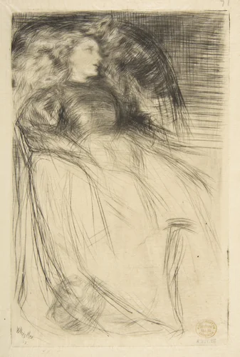 Weary by James McNeill Whistler, print, 1863