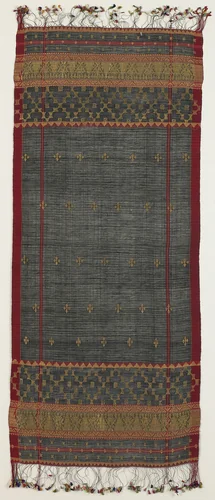 Shoulder or Head Cloth (selendang) by Minangkabau people, textile, 1801-1900