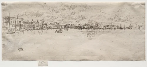Long Venice by James McNeill Whistler, print, 1879-1880